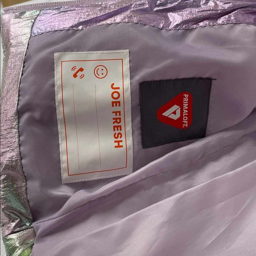 Toddler Iridescent Puffer Vest - Picture 5 of 6